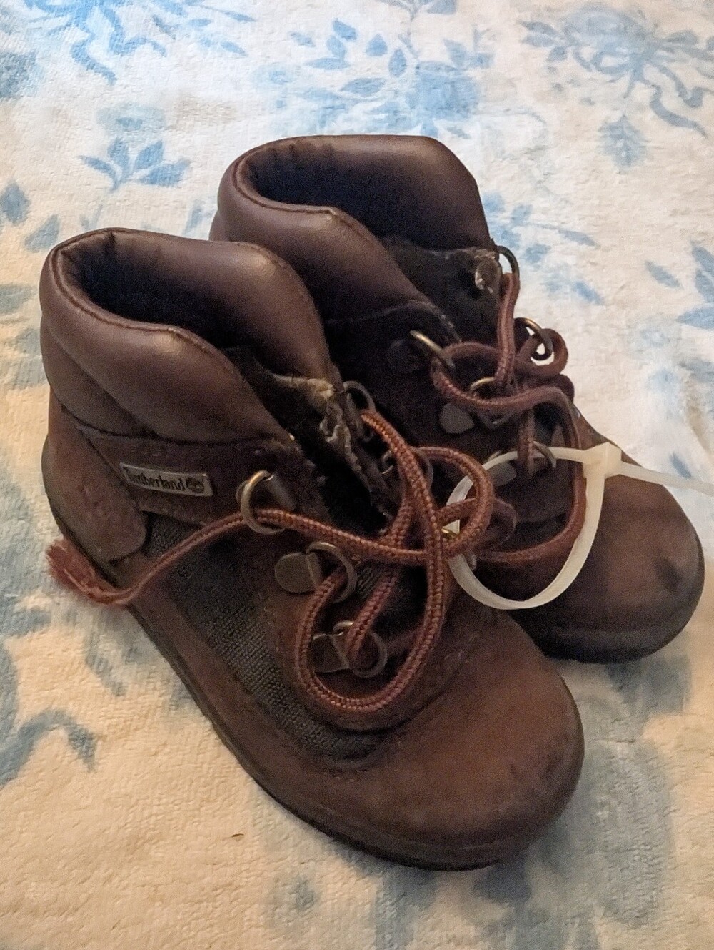 Timberland Kids Brown Leather Lace-Up Boots - Picture 3 of 7
